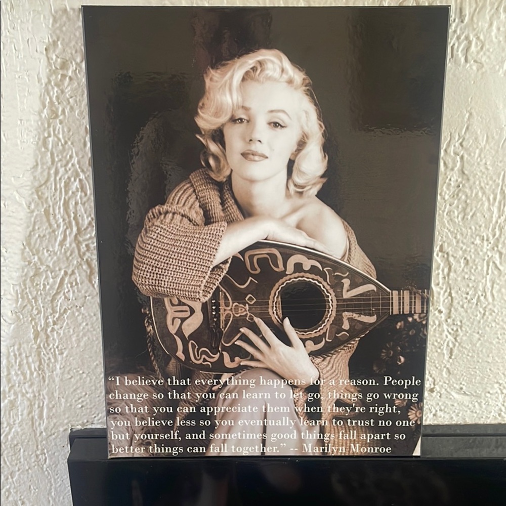 Marilyn Monroe Inspirational Art Print